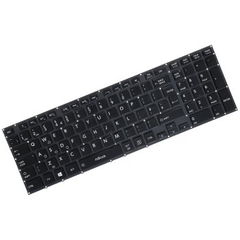Teclado para Toshiba Satellite P50-b P50-bst2nx1 P50-ast3nx3 UK, 