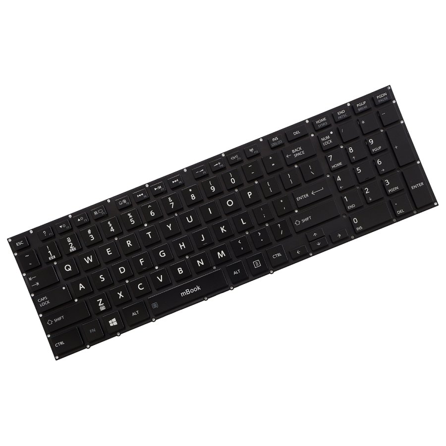 Teclado para Toshiba Satellite P50t-a P50t-a-10r P50t-a-10u US, 