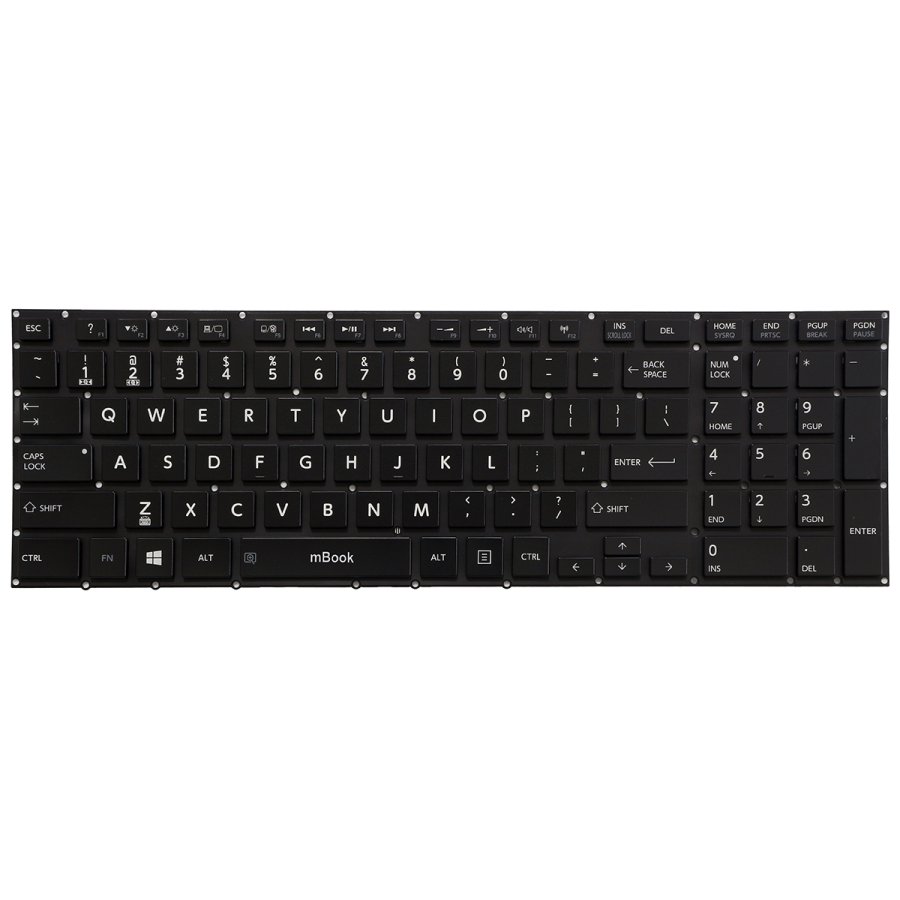 Teclado para Toshiba Satellite P75-a P75-a7100 P75-a7200 Us, 