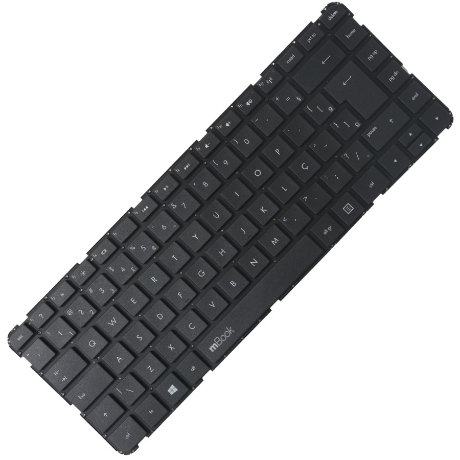 Teclado para HP Chromebook 14-c000 Sem Moldura, 