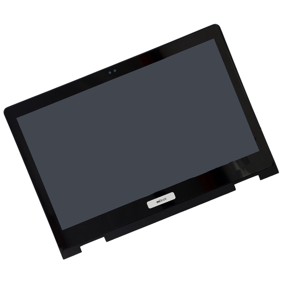 Tela Touch com moldura compatível com Dell NVJ3P 40 pinos IR, 