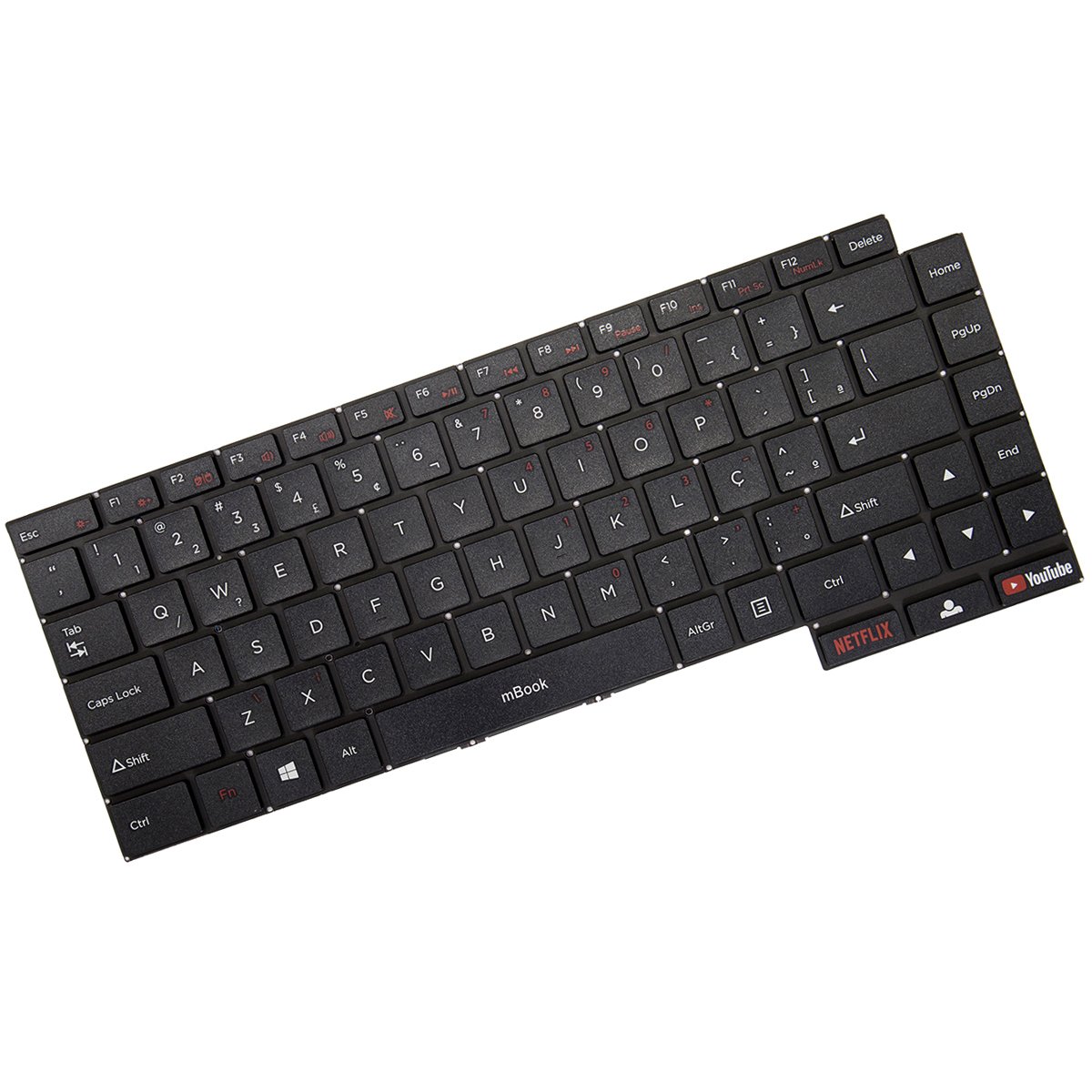 Teclado Compatível Com Positivo Motion SCDY300-16-2, 