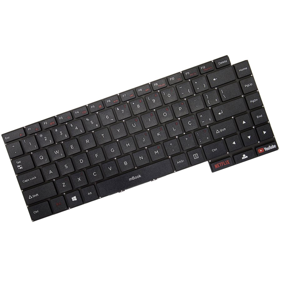 Teclado Compatível Com Positivo Motion SCDY300-16-2, 