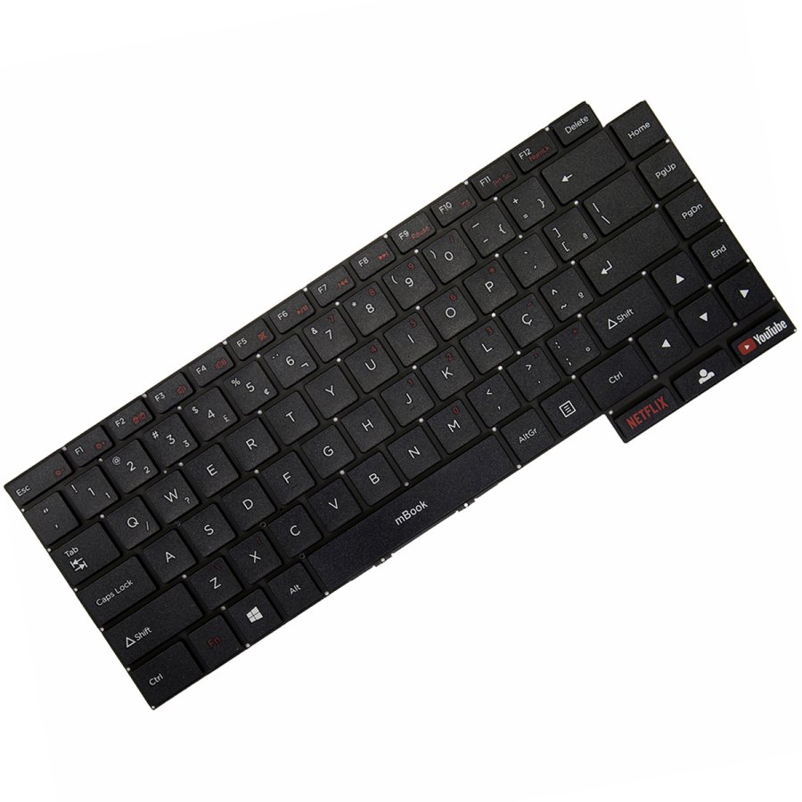 Teclado Compatível Com Positivo Motion SCDY300-16-2, 