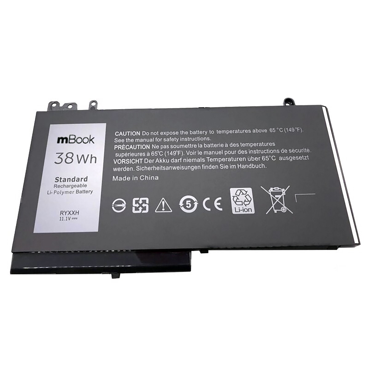 Bateria para Dell Latitude 5250, P25S001 RYXXH, 