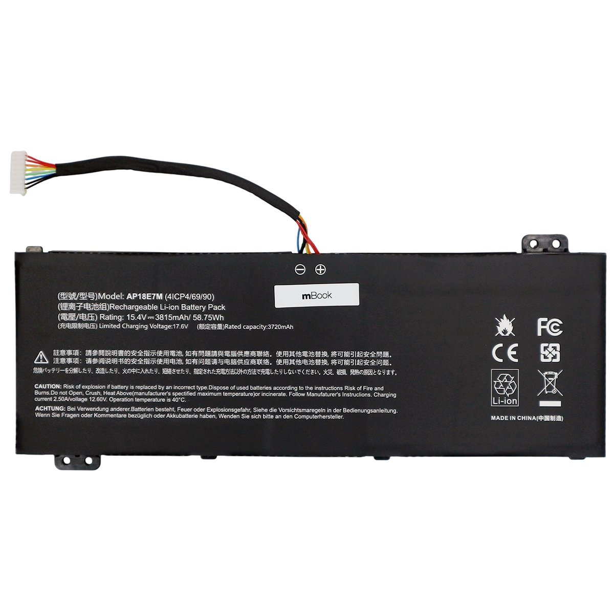 Bateria AP18E8M para Acer Nitro 5 AN515-57-5798, 