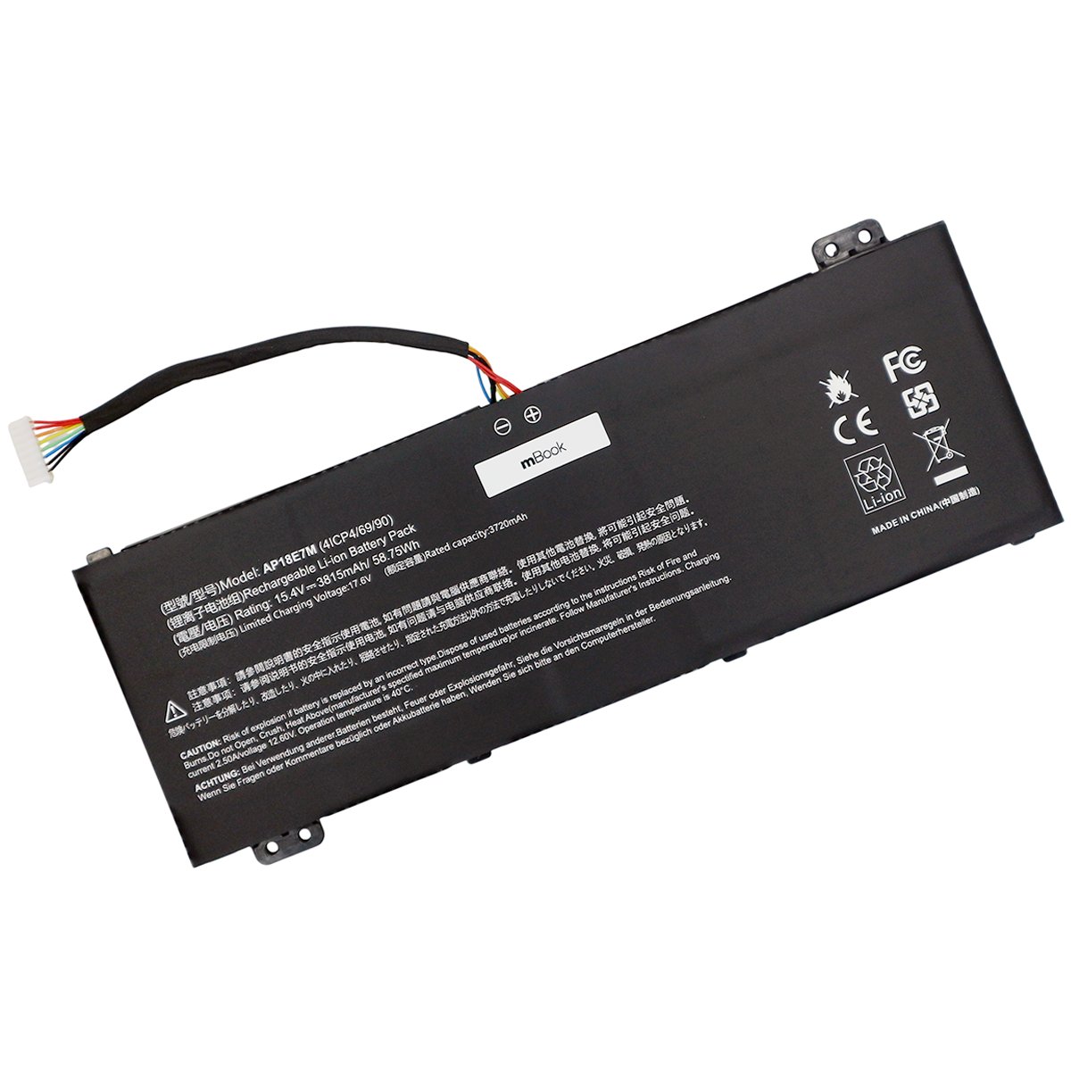 Bateria AP18E8M para Acer Nitro 5 AN515-57-5798, 