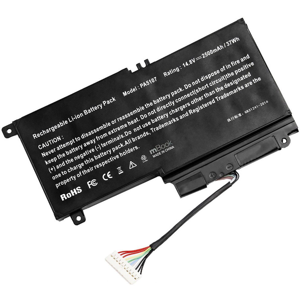 6. Bateria para Toshiba P50-A, P50-B, P50T-A, P50T-B, S55-A5236, 