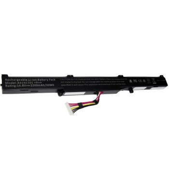 Bateria A41N1501 para Asus A41LK9H, L41LK2H, L41LK9H, GL752JW, 