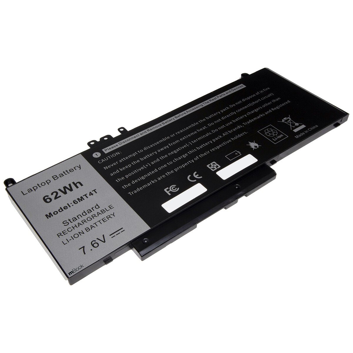 Bateria 6MT4T para Dell Latitude E5270, E5470, E5570, 