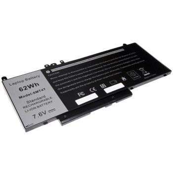 Bateria TXF9M para Dell Latitude E5270, E5470, E5570, 
