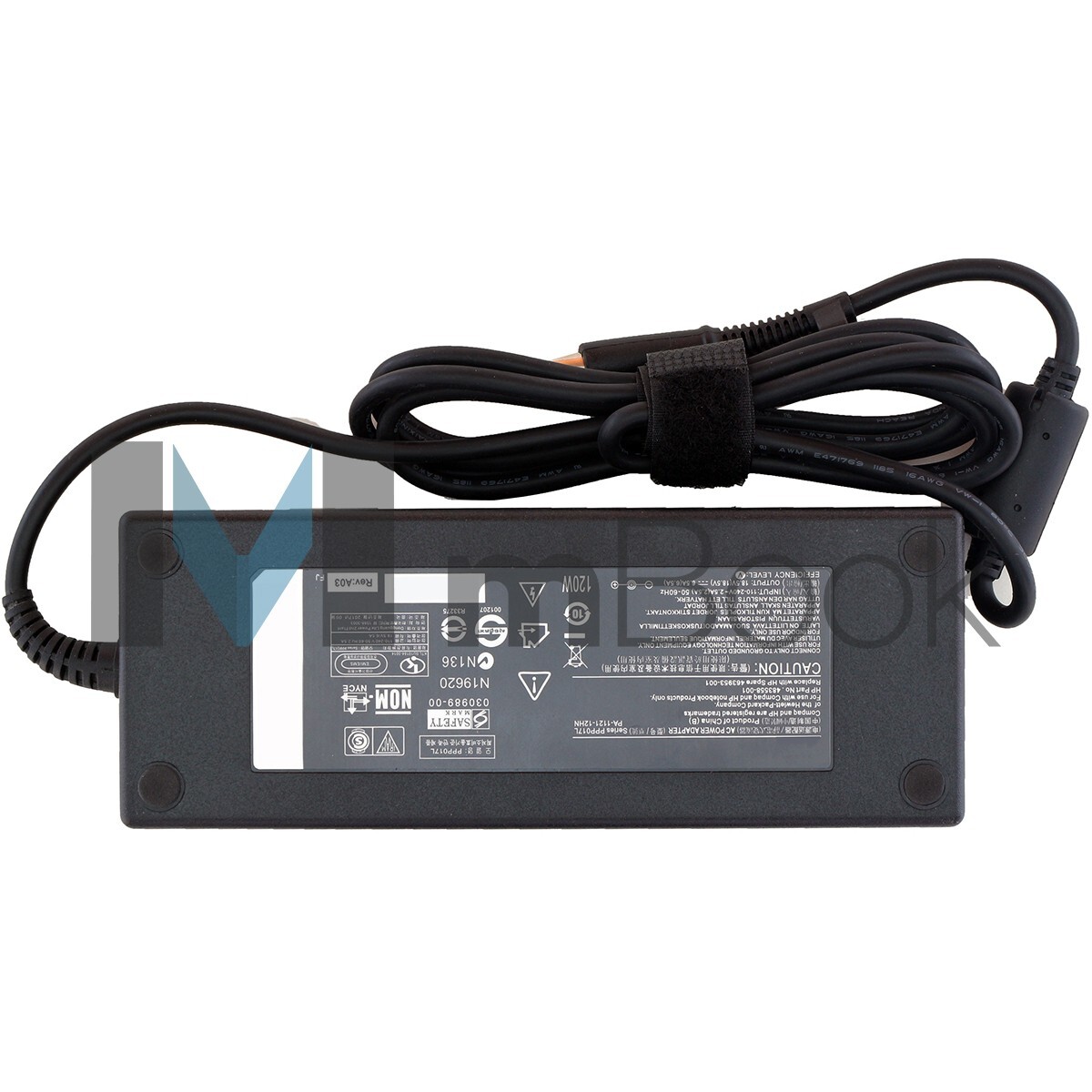 Fonte 120w 18.5v 6.5a 7.4x5.0 compatível 384023-001, 