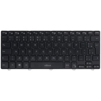 Teclado para Dell Inspiron 14 3441 3442 3443 3451 3458 Br, 