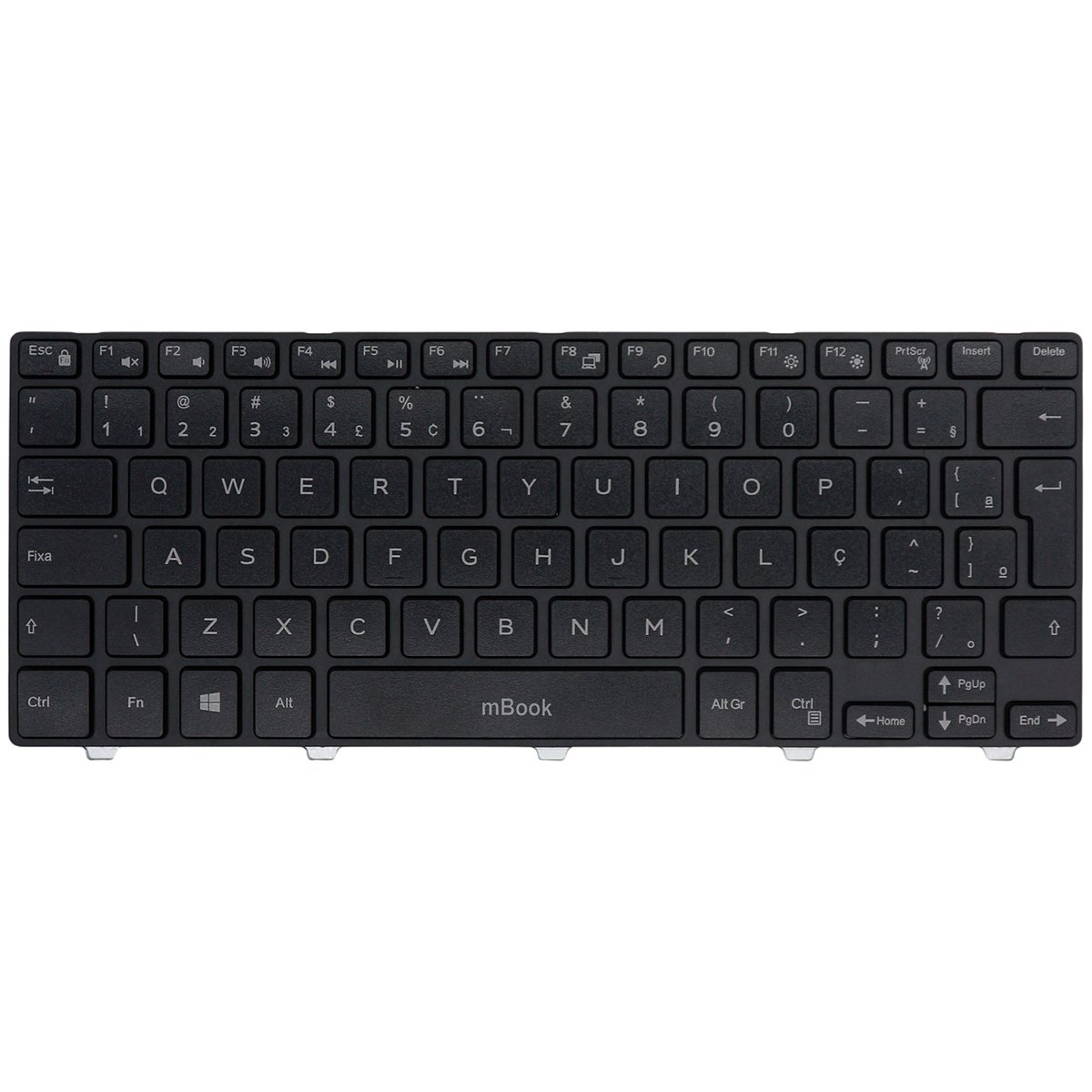 Teclado Dell 14-3000 I14 3442 3443 A10 A30 A40 B10 B30 B40, 