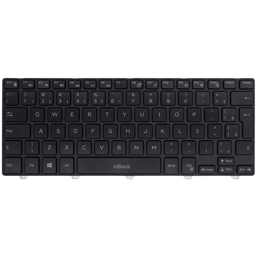 Teclado Dell 14-3000 I14 3442 3443 A10 A30 A40 B10 B30 B40, 