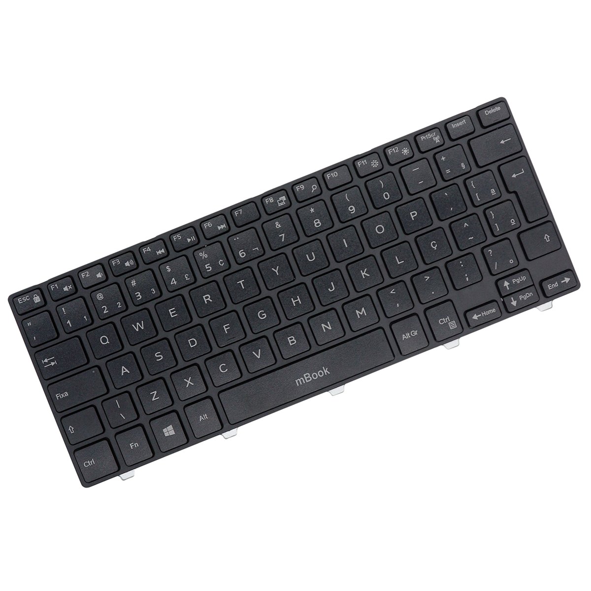 Teclado Notebook Dell Inspiron Nsk-lq0sw V147125ar1 Com Ç, 
