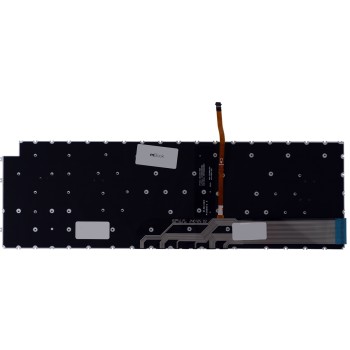 Teclado retroiluminado para Dell P117F001, P117F002, 