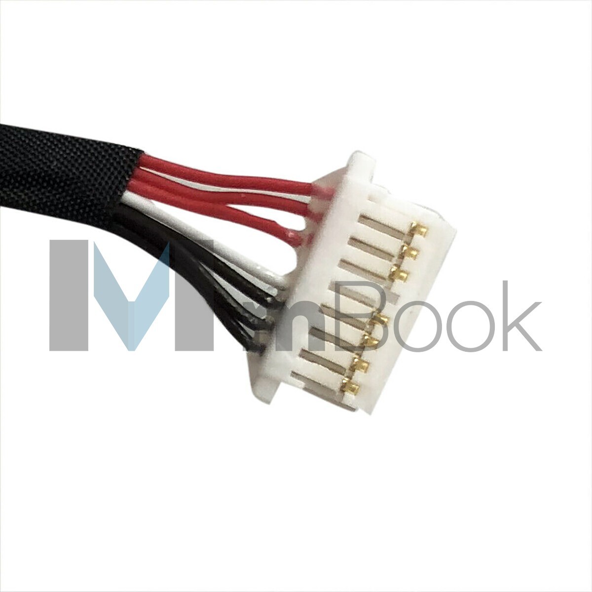 Conector DC Jack Dell 5368 com cabo, 