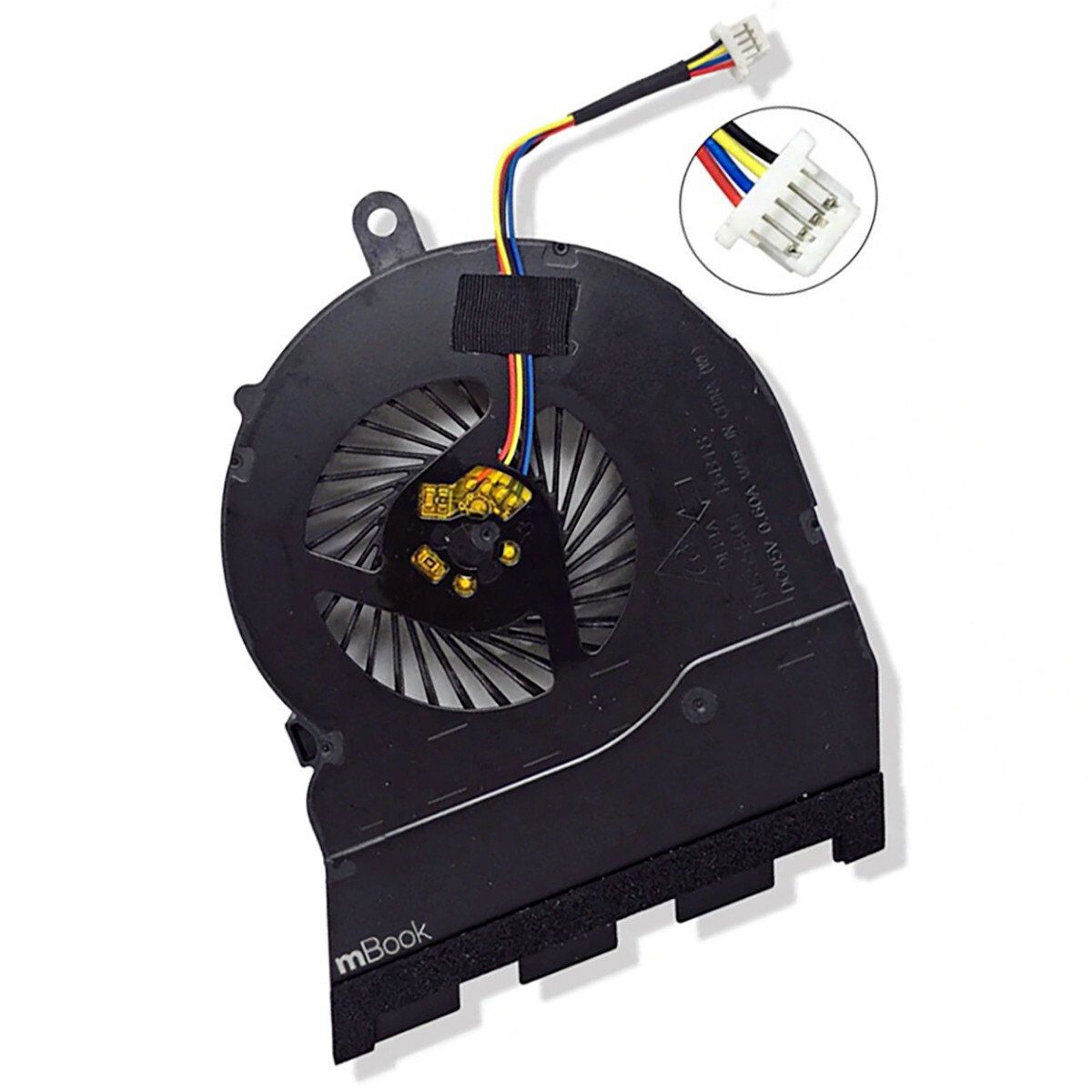 Cooler ventoinha para Dell Inspiron P66F002, 