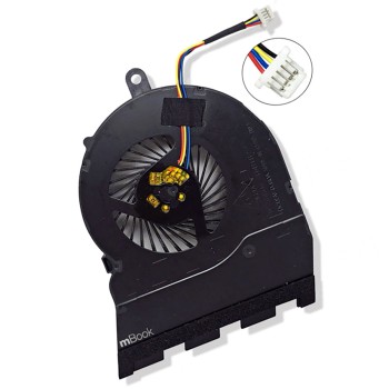 Cooler ventoinha para Dell Inspiron P66F002, 