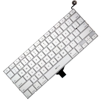 Teclado compatível com MacBook MC207LL/A layout americano, 