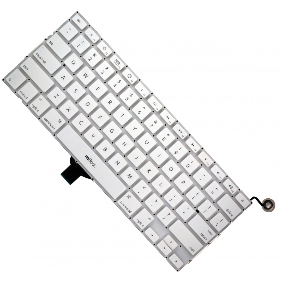 Teclado compatível com MacBook MC516LL/A layout americano, 