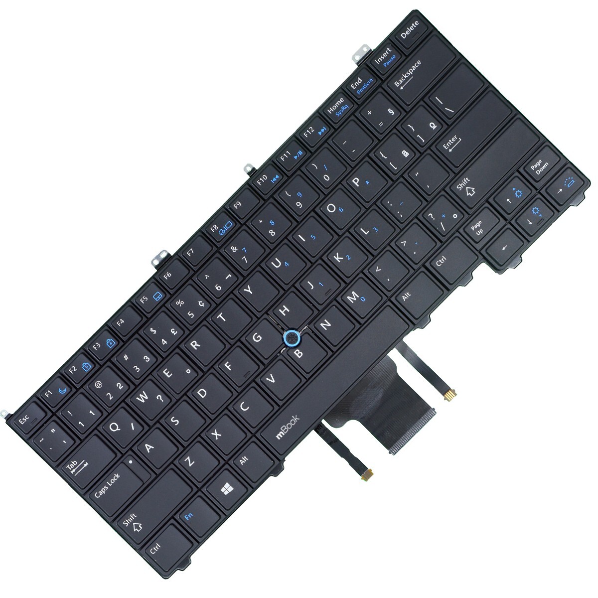 Teclado 08PP00 para Latitude E7440 retroiluminado apontador, 