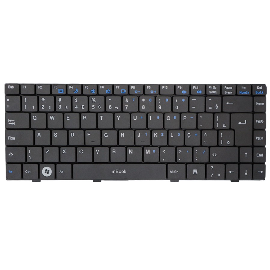 Teclado V020605AK para Itautec W7410, W7415 com Ç, 