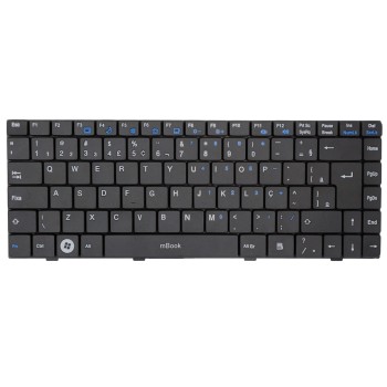 Teclado V020605AK para Itautec W7410, W7415 com Ç, 