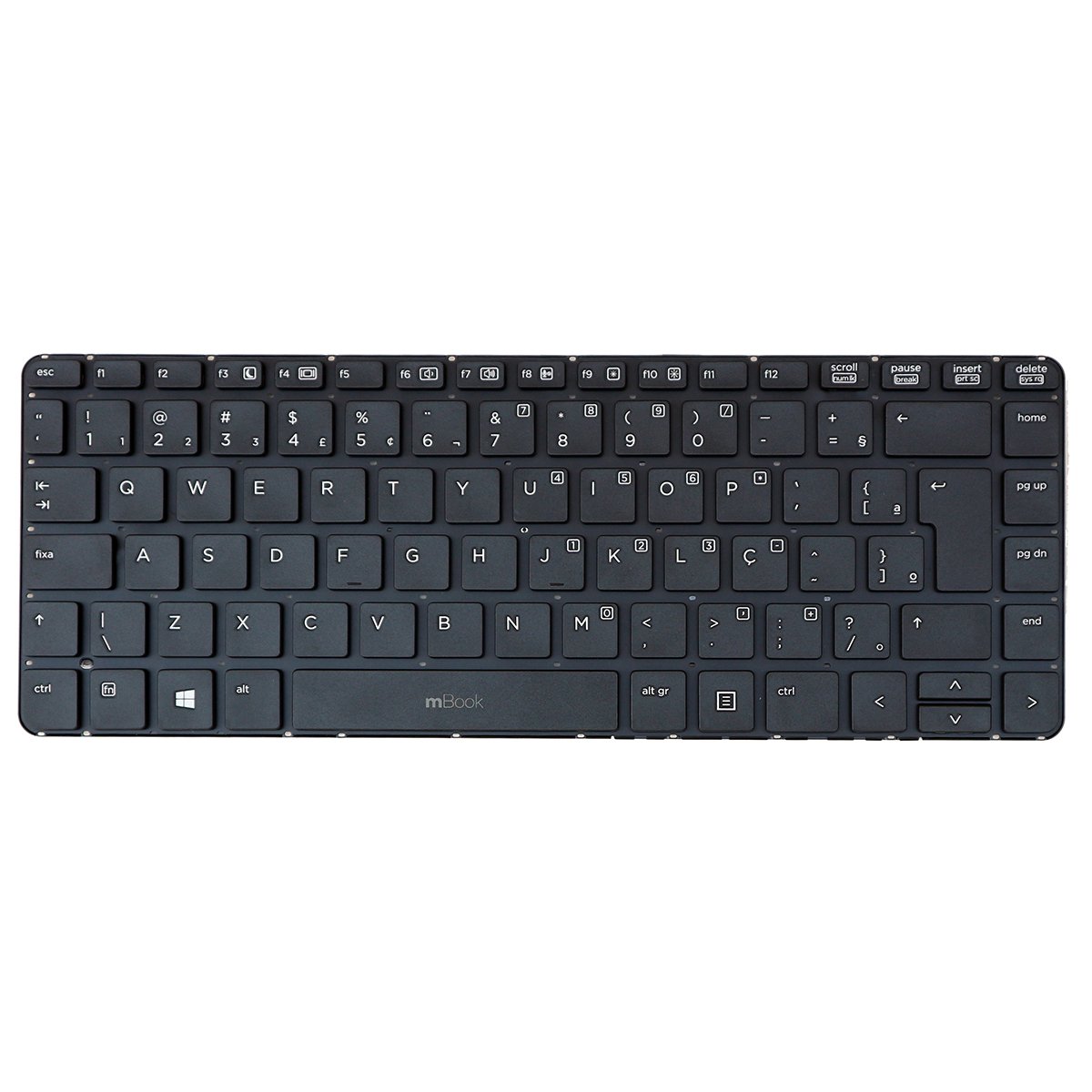 Teclado Para Notebook HP Probook 430 G2 BR Sem moldura, 