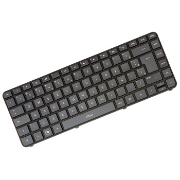 Teclado compatível com V125630A brasileiro com moldura, 