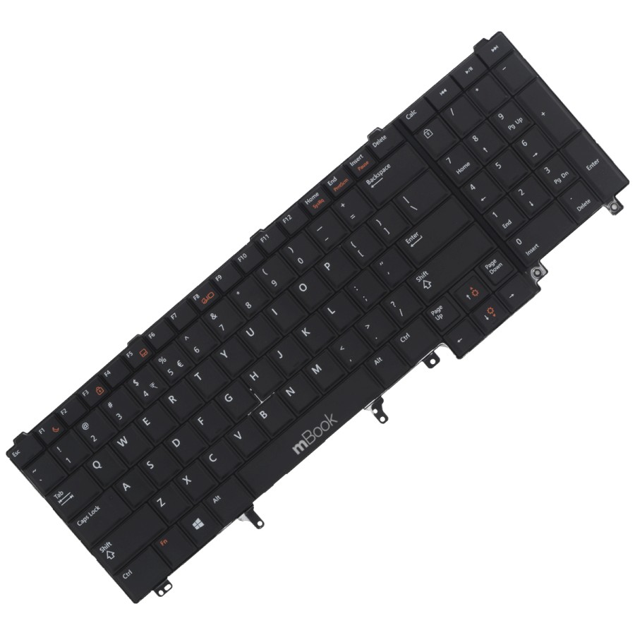 Teclado compatível com Dell 0X257 layout americano, 