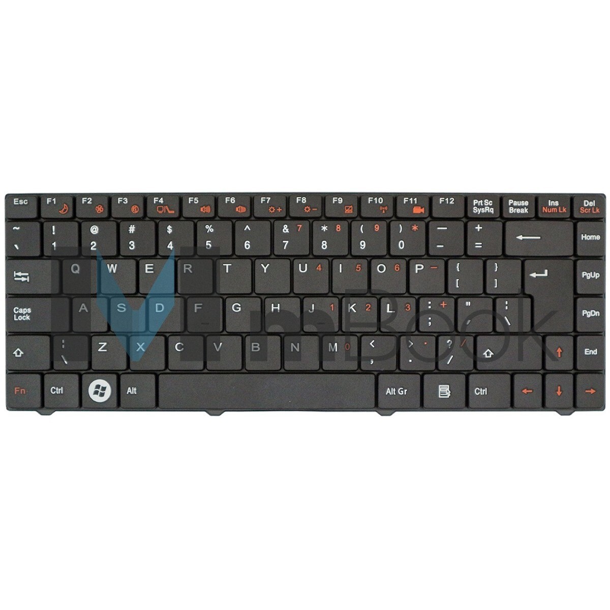 Teclado para Philco PHN 14300 layout americano, 