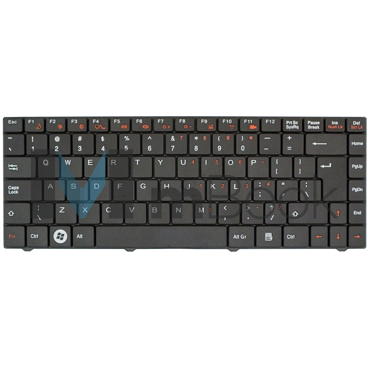 Teclado para Philco PHN 14104 layout americano, 