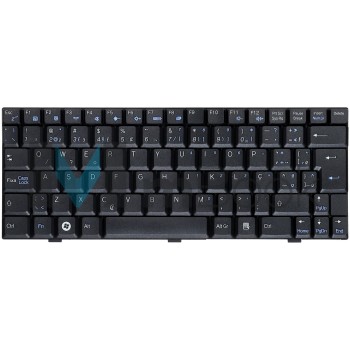 Teclado compatível V022322AK1-BR preto com ç, 