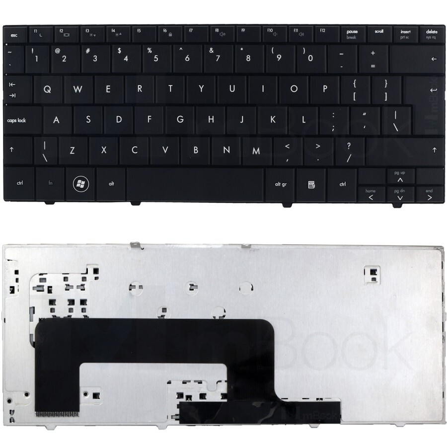 Teclado compatível 535689-001 para HP Mini 110 layout americano, 