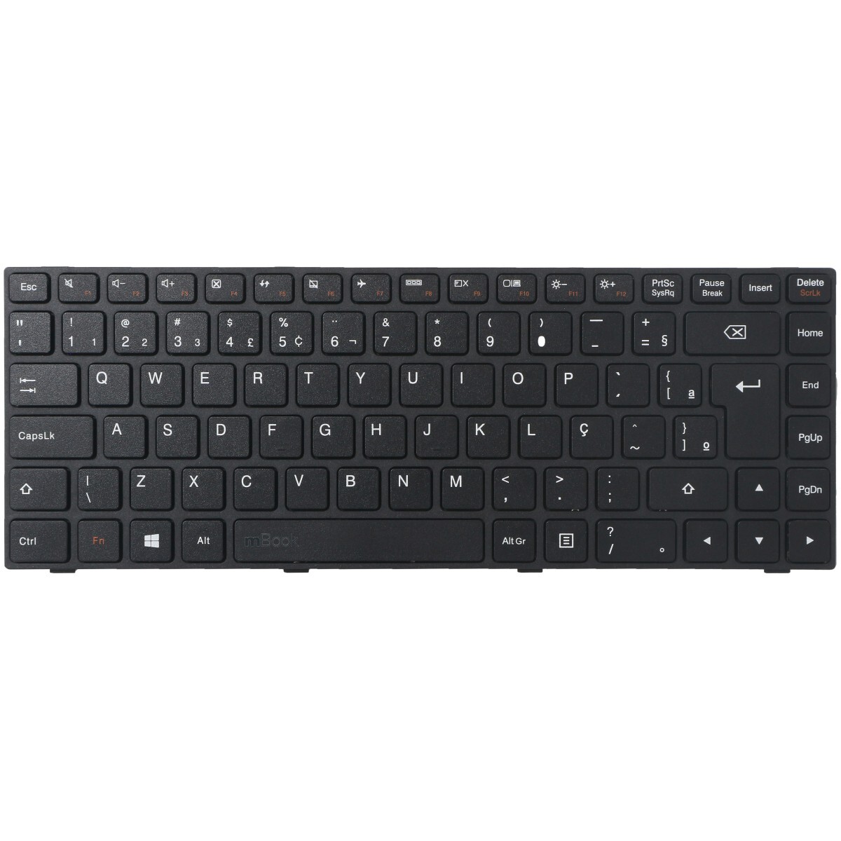 Teclado compatível com 5n20h47059 com ç, 