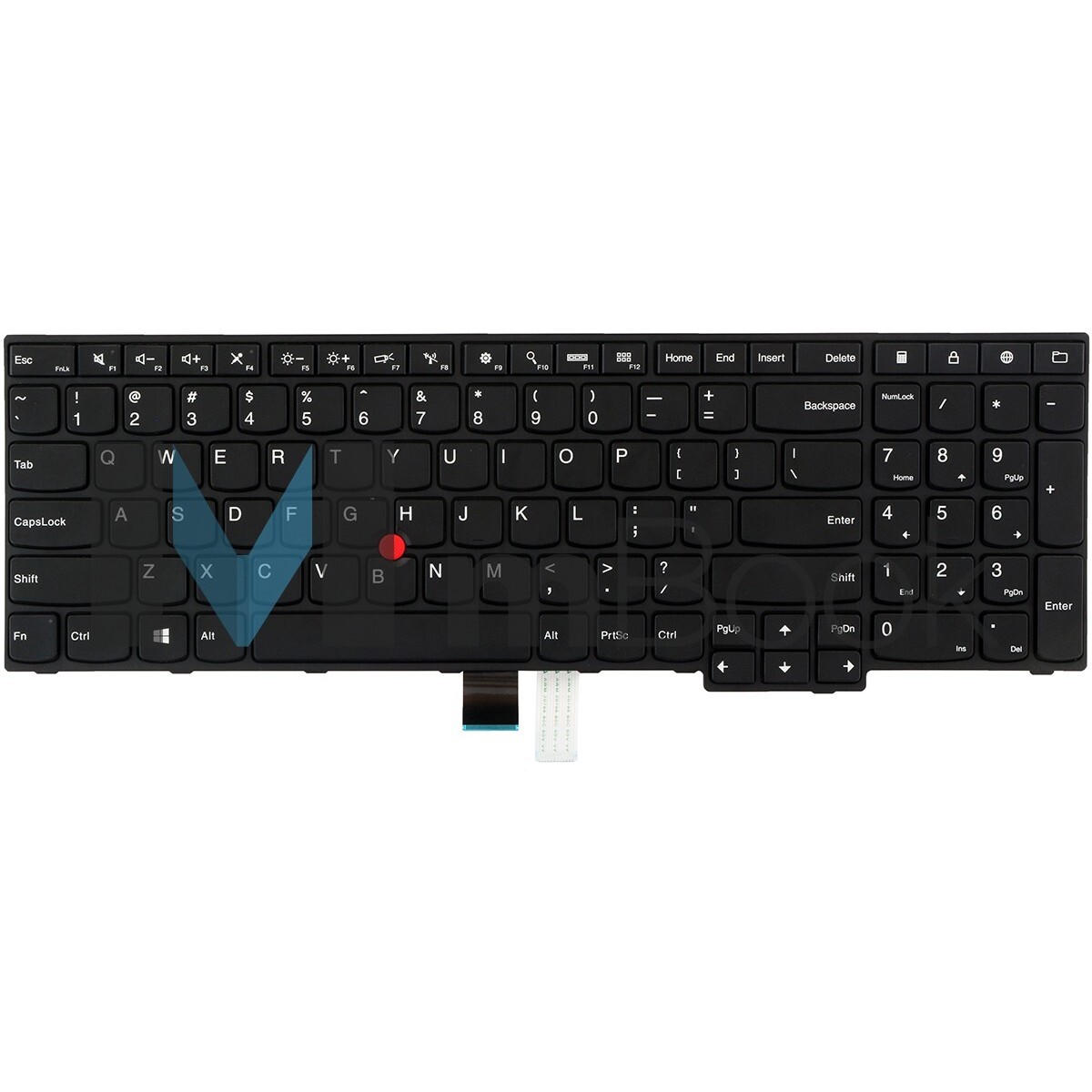 Teclado compatível com MP-13U63US-G62 layout americano, 