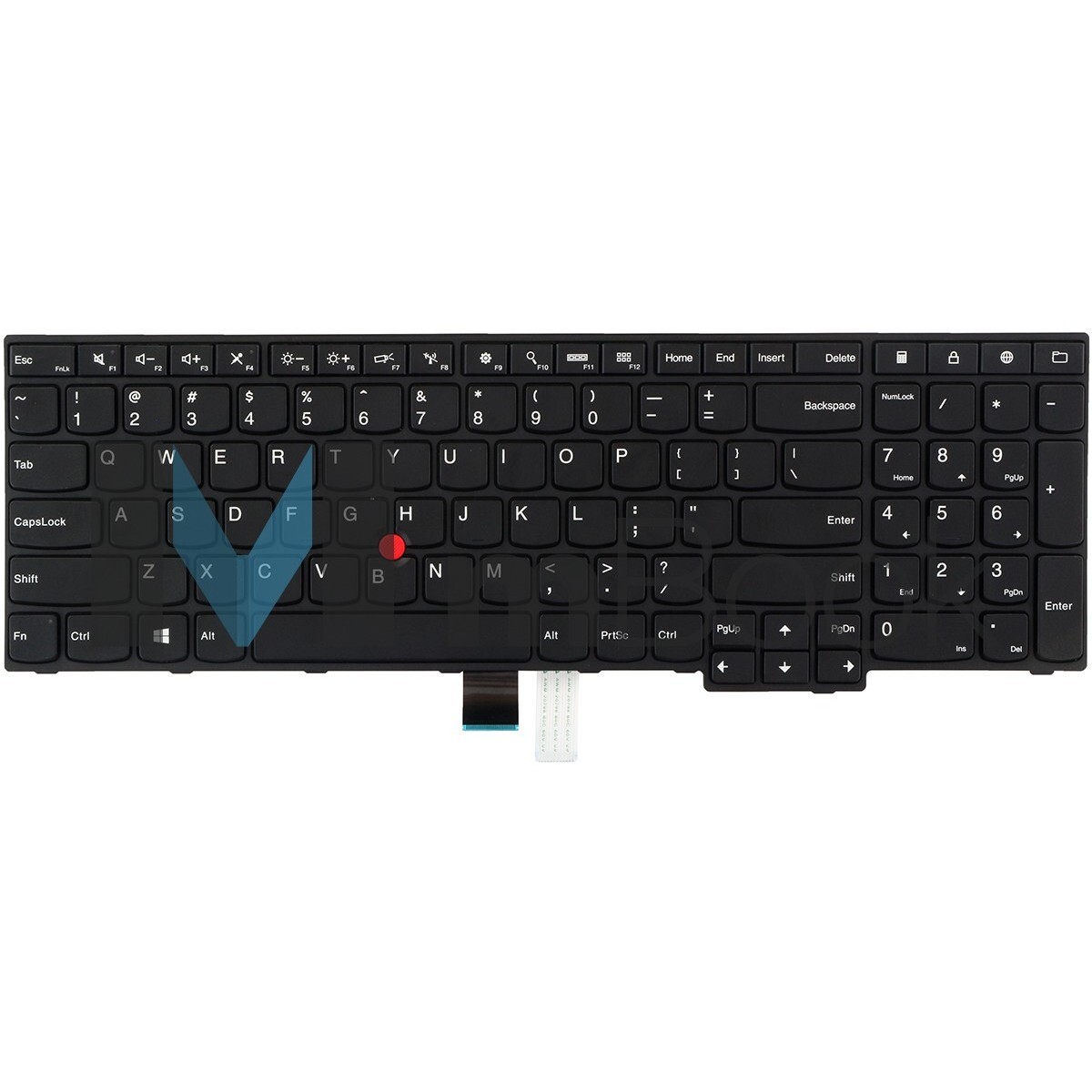 Teclado compatível com GO-105US layout americano, 