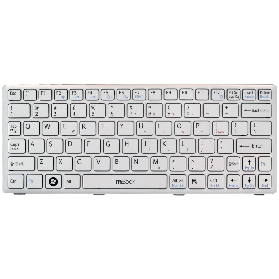 Teclado para Vaio 148748213, AESY2E00010, N860-7882-T002, 