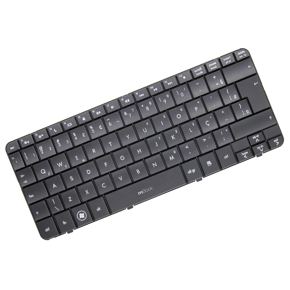 Teclado compatível com V100103AK1 com ç, 
