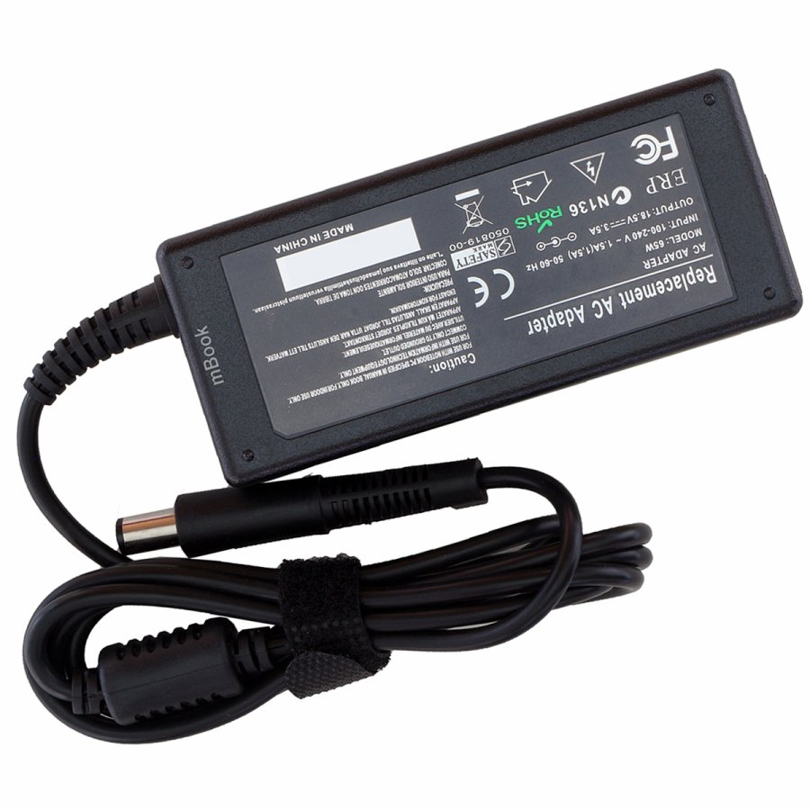 Fonte para HP Probook 6360b 6450b 6455b 6460b 6470b 18,5v, 