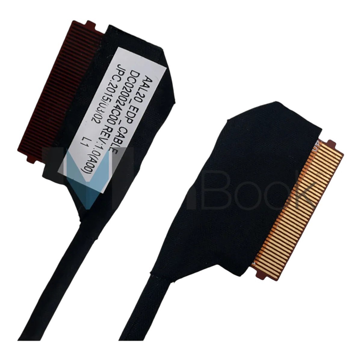 Cabo flat da tela para Dell Inspiron P64G sem touchscreen, 