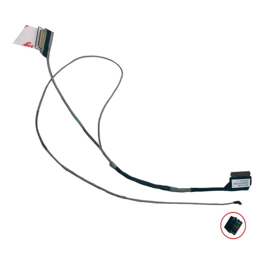 Cabo flat da tela para Dell Vostro 3459 sem touchscreen, 