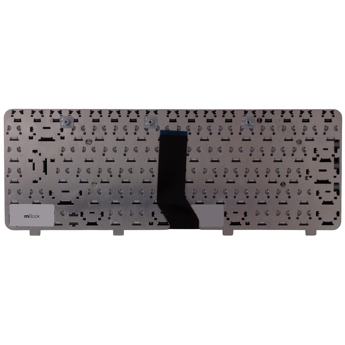 Teclado compatível com HP 417068-201 com Ç, 