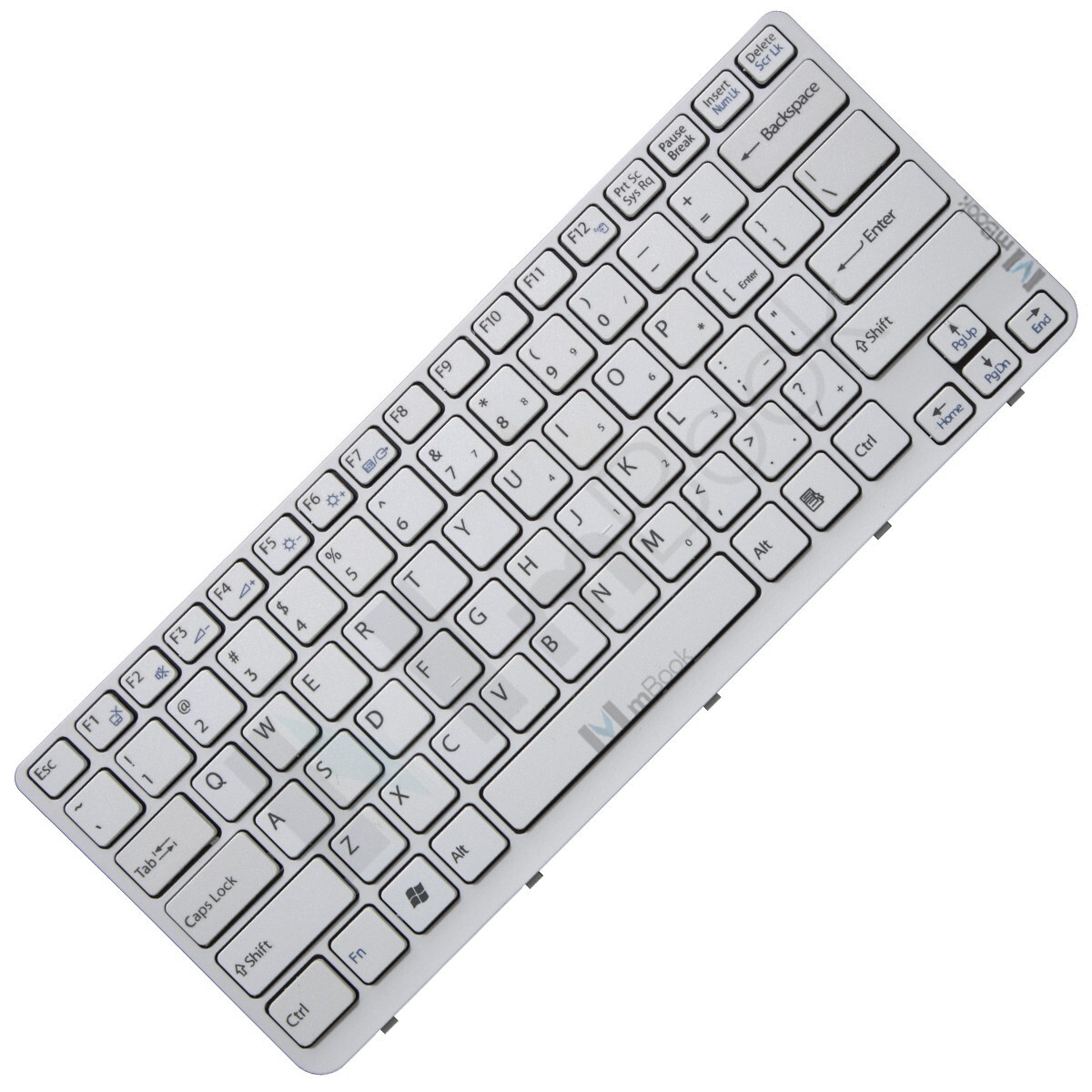 Teclado compatível com 9Z.N6BBQ.M01 Layout US, 