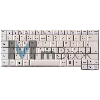 Teclado K0606 compatível LG X120, X130 branco com ç, 