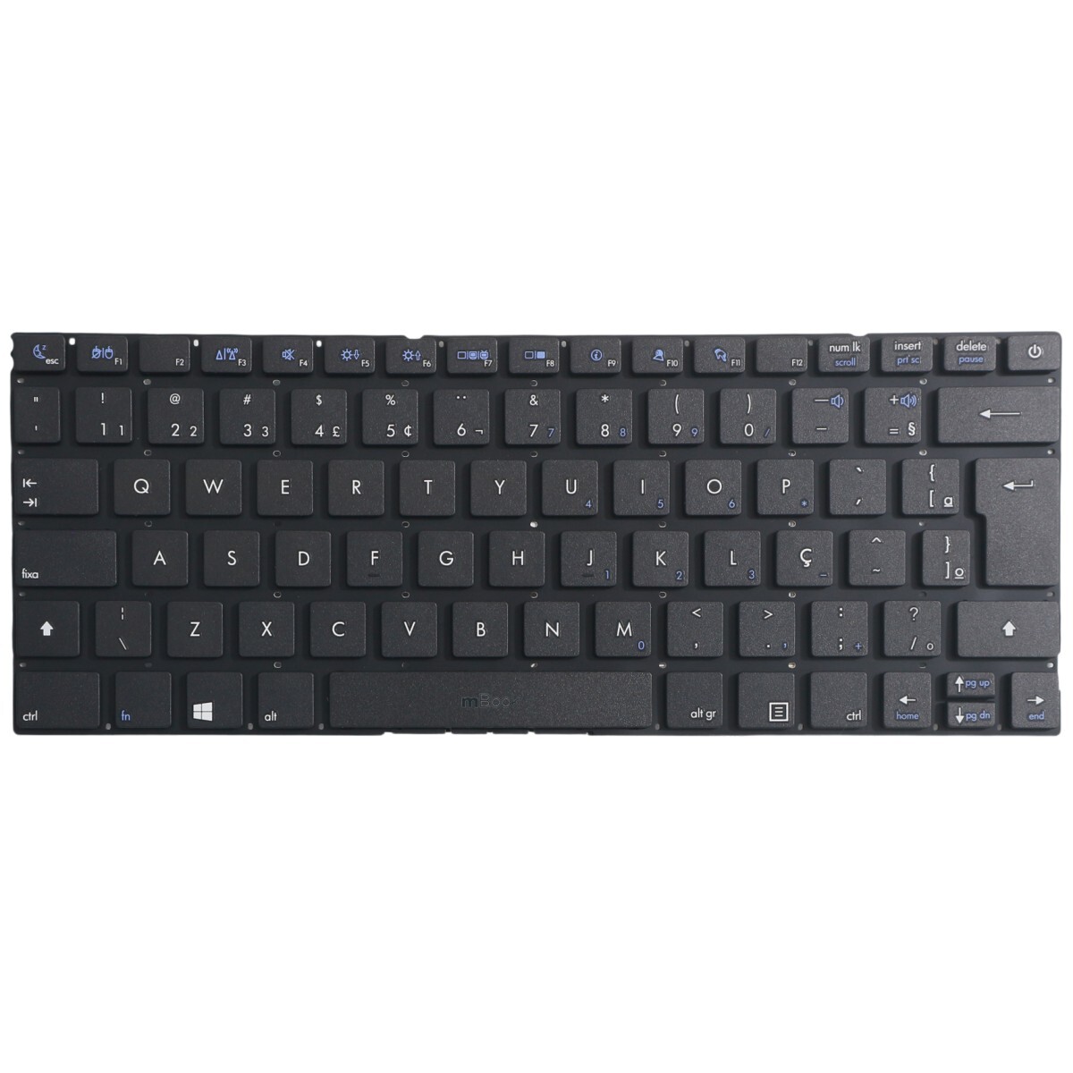 Teclado compatível V1383AIAR para Cce Ultra Thin preto, 