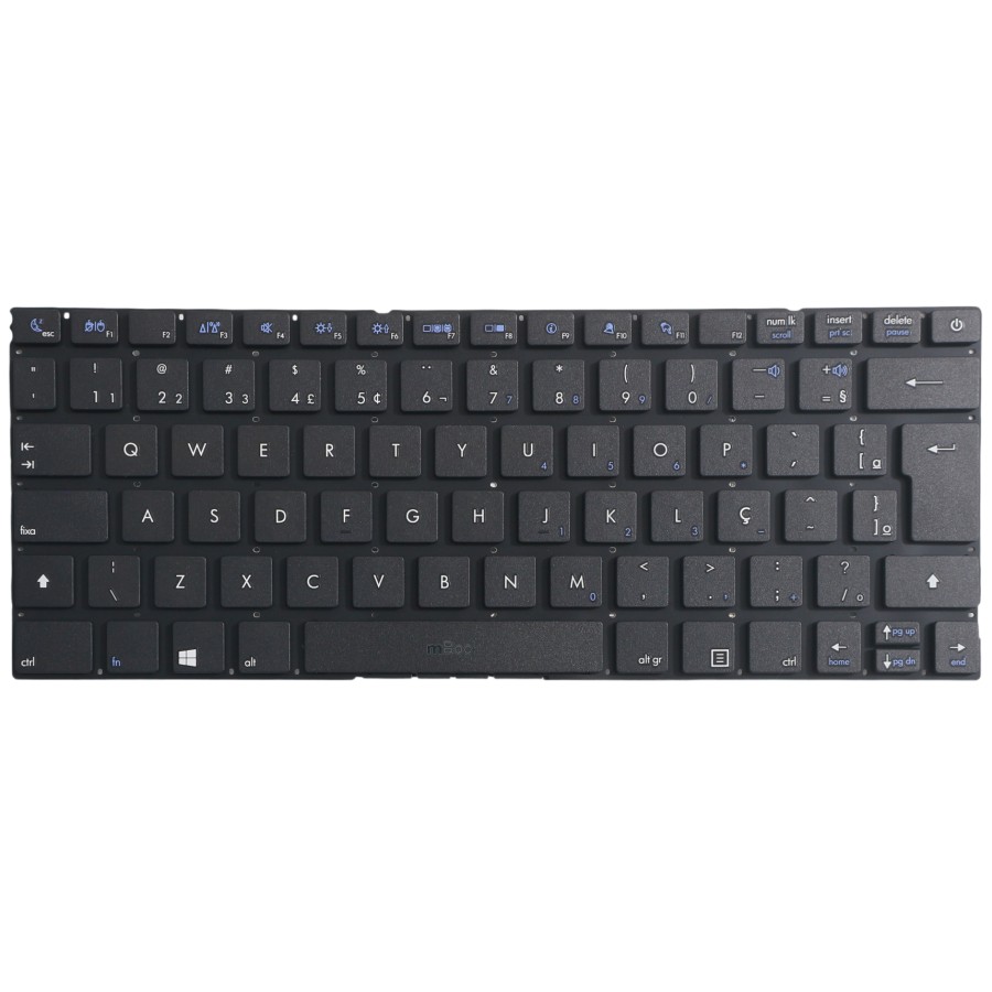 Teclado compatível V1383AIAR para Cce Ultra Thin preto, 