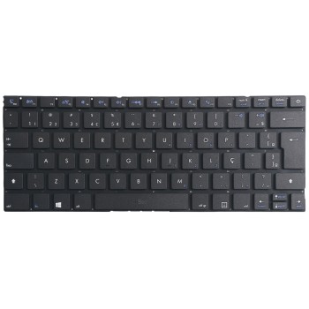 Teclado compatível V1383AIAR para Cce Ultra Thin preto, 